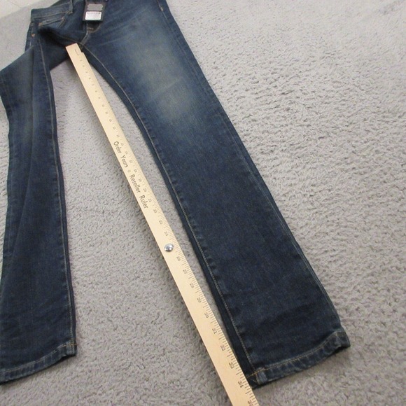 Buck Mason 12 Month Wash Slim Fit Stretch Jean size 28 x 34 Tall Skinny Blue NEW - Picture 11 of 13
